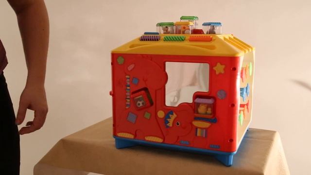 Развивающая игрушка куб Incrediblock Fisher Price (Фишер Прайс) || tobby.by смотреть онлайн