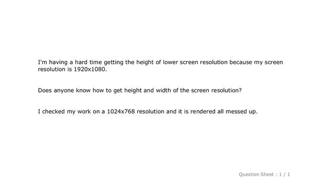 CSS : CSS get height of screen resolution смотреть онлайн