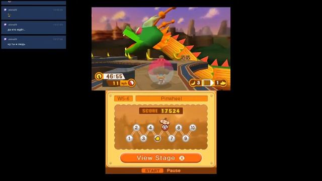 Super Monkey Ball 3D/Nintendo 3DS смотреть онлайн