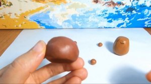 Лепка из легкого пластилина Hey Clay/Видео лепка залипаки Овощи\Шампиньон