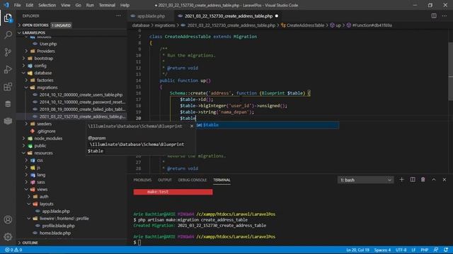 Laravel 8 Email Verification + Sidebar + User Profile Avatar | Point Of Sales (POS) | PART 2-1 смотреть онлайн