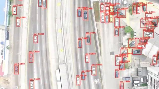 Realtime detection from moving UAV смотреть онлайн