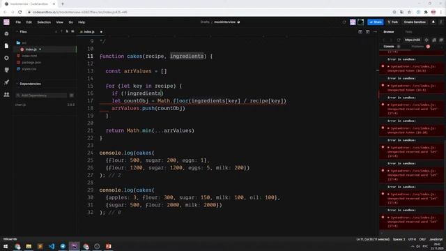 Trainee на собеседовании Frontend-разработчика #24