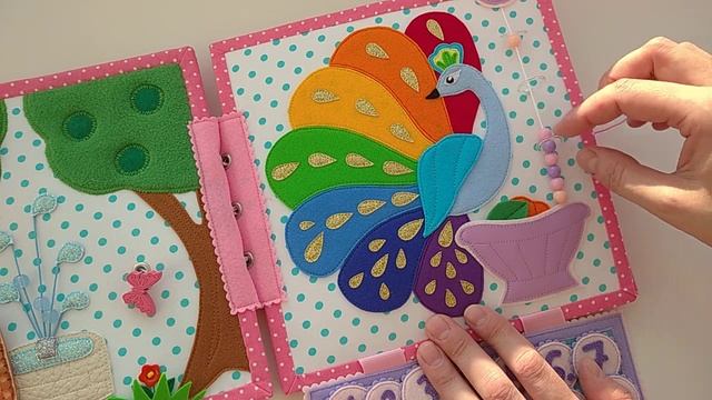 Развивающая книжка №32 Developing book.Quiet book. смотреть онлайн