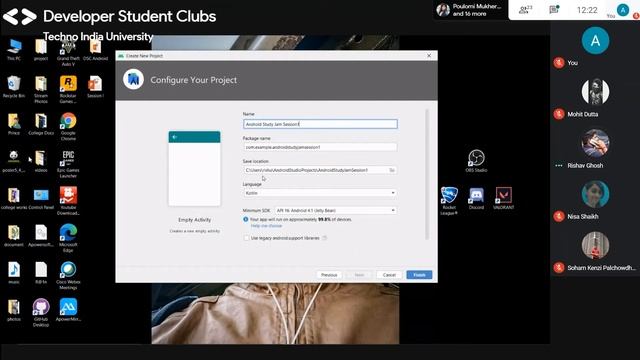 DSC TIU || Android Study Jam: Session 1 смотреть онлайн