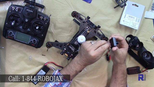 Walkera Runner 250: Install TX5816 FPV Transmitter And FPV Camera