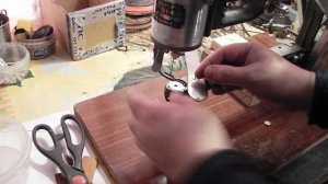 Ручная швейная машинка для ремонта и изготовления обуви "Версаль". Hand sewing machine "Versailles"