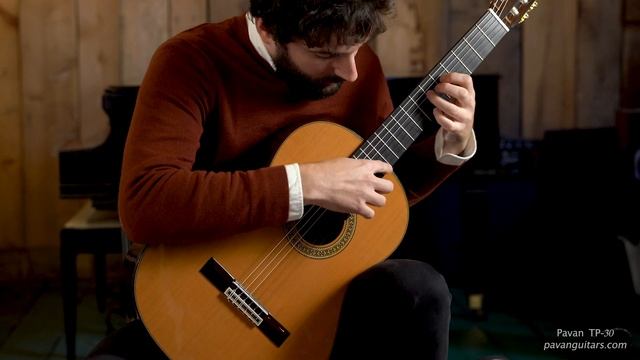 Danza española No. 5 by Enrique Granados | Beautiful Spanish Classical Guitar | Pavan TP-30 Cedar смотреть онлайн