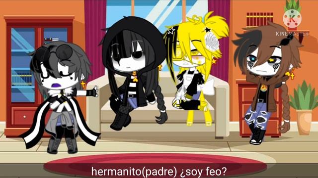 Father am I ugly||meme||my au||ft: naj,reaper,cross,ink, palette,reaper and ink||english/spanish|| смотреть онлайн
