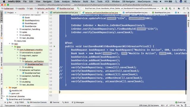Mockito 3 - Behavior Verification using BDDMockito смотреть онлайн