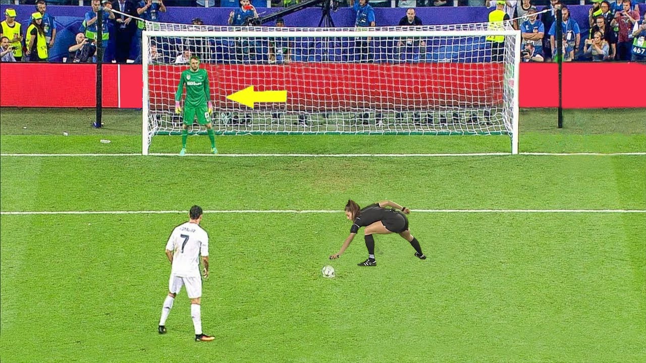 Самые ЛОВКИЕ пенальти в футболе смотреть онлайн
