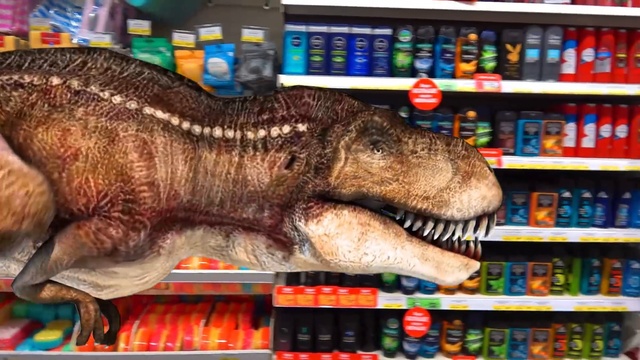 Вредные детки против ГИГАНТСКОГО Динозавра в магазине или сказ о том, как важно не бросать мусор смотреть онлайн