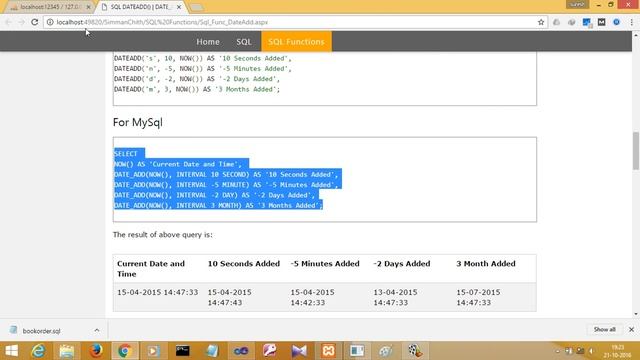 SQL DATEADD() | DATE_ADD() Function смотреть онлайн