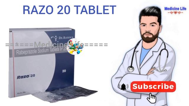 Razo 20 Mg Tablet Uses, Review In Hindi | Use | Dose | Benefits | Side-effects