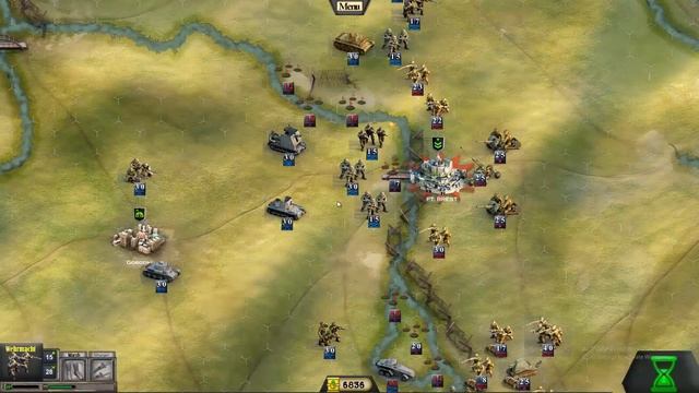 Frontline: Panzers & Generals Gameplay смотреть онлайн