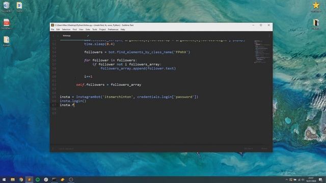 Get More Instagram Followers with Python (Bot Tutorial) смотреть онлайн