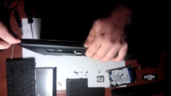 Разборка и чистка HP 635 (Disassembly and cleaning HP 635)