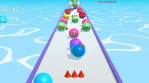 Ball Run Infinity - Gameplay Walkthrough Part 1 Levels 1-22 (iOS,Android)