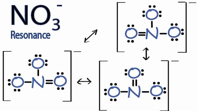 Resonance Structures for NO3- (Nitrate Ion) смотреть онлайн