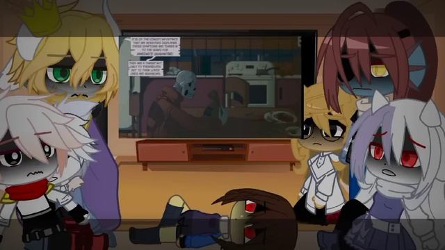 Undertale react to Axetale Comic || Angst || 1/? смотреть онлайн