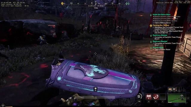 Search chests for Alchemical Catalyst at Canary Mine New World смотреть онлайн