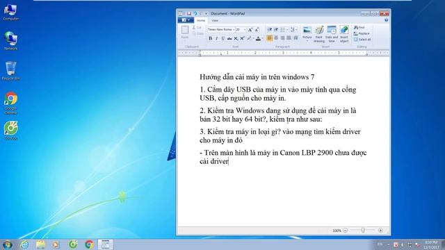 Hướng dẫn cài Driver máy in Canon LBP 2900 trên windows 7 32 bit смотреть онлайн
