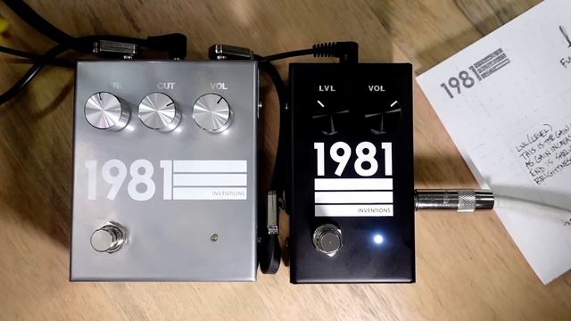 1981 Inventions: LVL Full-Range Overdrive Preamp and Boost смотреть онлайн