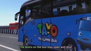 TAYO VERSION ❗❗❗ THE WHEELS ON THE BUS WITH LYRICS - Euro Truck Simulator 2