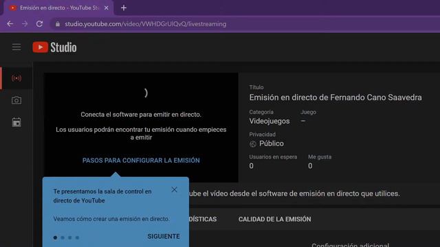 Emisión en directo de Fernando Cano Saavedra смотреть онлайн