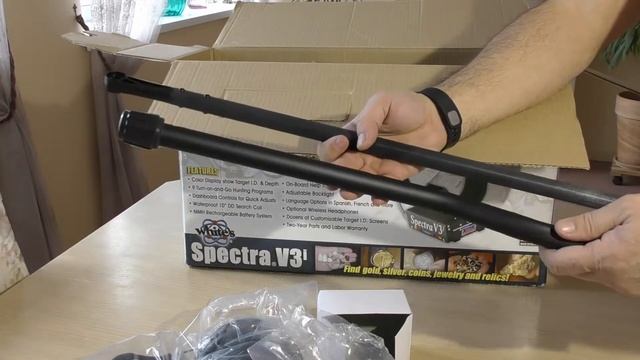 металлодетектор Whites Spectra V 3i распаковка смотреть онлайн