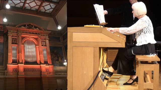 Charles-Marie Widor Toccata - Marie-Agnès Grall-Menet orgue Salle Philharmonique Liège смотреть онлайн