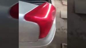 Ремонт заднего бампера тойоты Авенсис