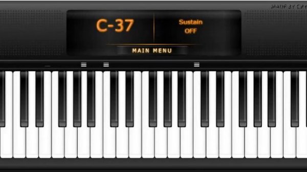 Virtual Piano - виртуальное пианино онлайн на клавиатуре