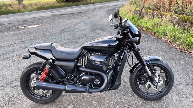 Harley-Davidson Street Rod 750 6 Week Update + Tail Tidy смотреть онлайн