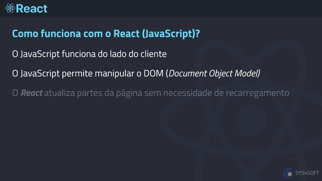 REACTJS #002 O QUE É O REACT E HTML VS REACT смотреть онлайн