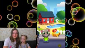 ТОМ ЗА ЗОЛОТОМ! Играем С Мамой в ИГРУ Том бег за золотом! Говорящий том в погоне за золотом!