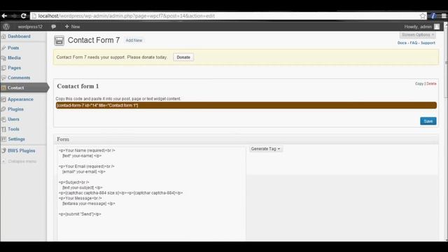 BestWebsitesDesigner.com tutorial explaining how to add contact form 7 in pop up window смотреть онлайн