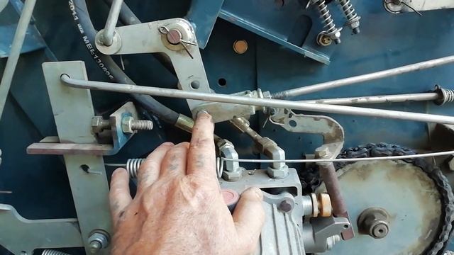 Как отрегулировать плотность рулона Пресс 0850. Установка электронного счетчика. смотреть онлайн