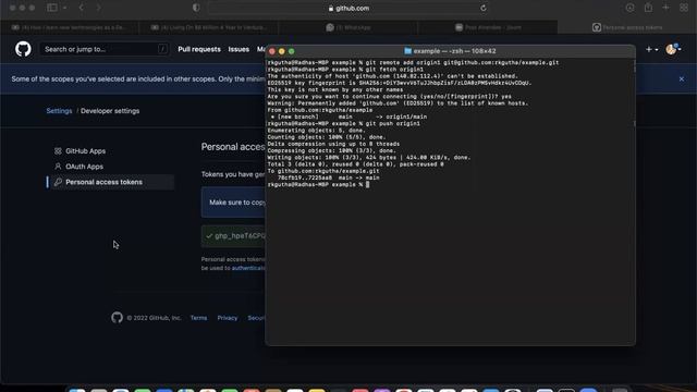 GitHub SSH keys, Personal Access Token and Git Push | #Git | #DevOpsInTelugu смотреть онлайн