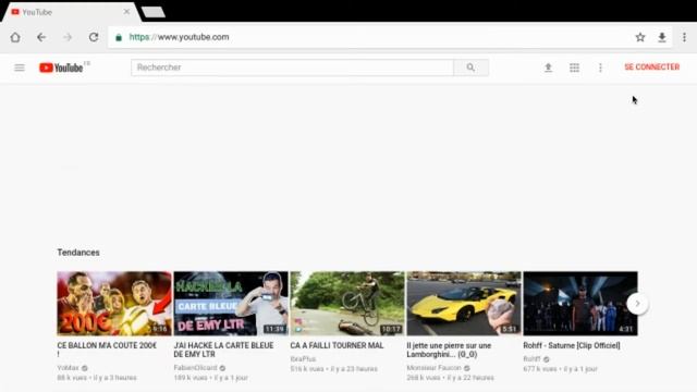 LE NOUVEAU YOUTUBE !!!