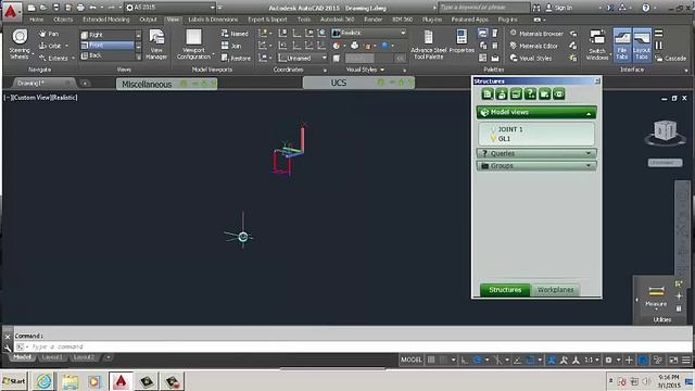 AUTOCAD ADVANCE STEEL 2015 TUTORIAL PART 10 смотреть онлайн