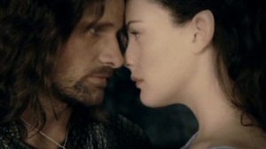 Aragon and Arwen-The Even star Arwens Destiny