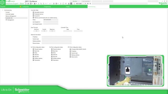 Training - M221 - M3.8 Connection Via Ethernet