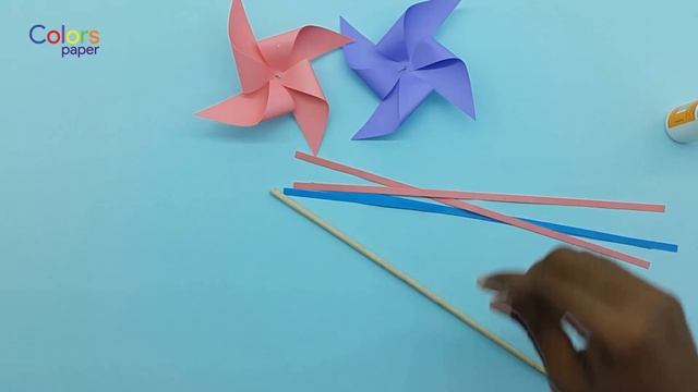How to make a Paper Windmill (Pinwheel) that spins - Best Origami Windmill making tutorial смотреть онлайн