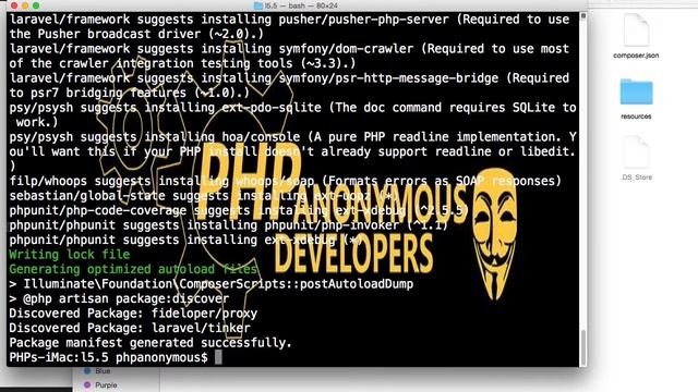 Install Laravel 5.5 And Whoops Error Handler смотреть онлайн