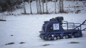 Почему мотобуксировщик не едет в глубоком снегу