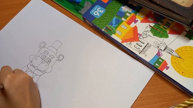 как нарисовать Фредди Фазбера смотреть онлайн