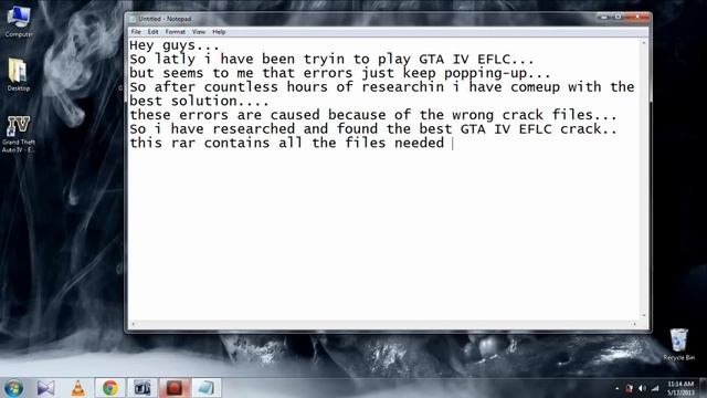 How to Fix GTA IV EFLC Errors. CRACK - Original By -F!LE ReP0- смотреть онлайн