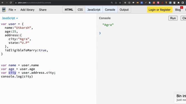 Objects In JavaScript #19 | Complete JavaScript Tutorials | #javascript #webdevelopment смотреть онлайн