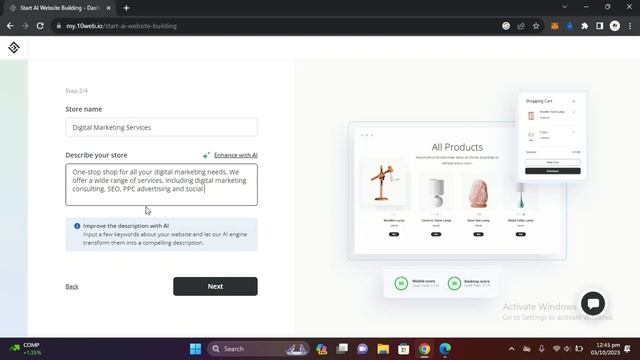 BEST AI WEBSITE BUILDER: Generate a Website in Seconds! смотреть онлайн